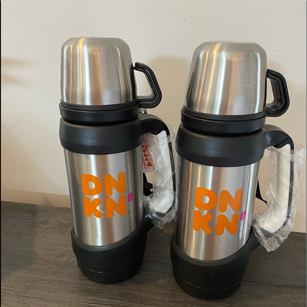Dunkin’ Donuts 32oz Stainless Steel Travel Hot/Cold Insulated Mug